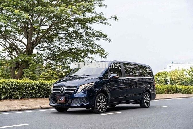Mercedes V250 Luxury 2021 Xanh cavansite siêu đẹp