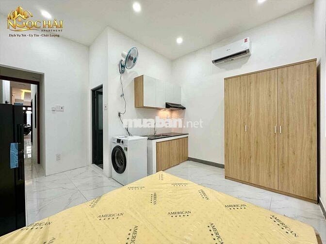 STUDIO CỬA SỔ TRỜI FULL NT-MÁY GIẶT RIÊNG NGAY CV LÀNG HOA_QUANG TRUNG