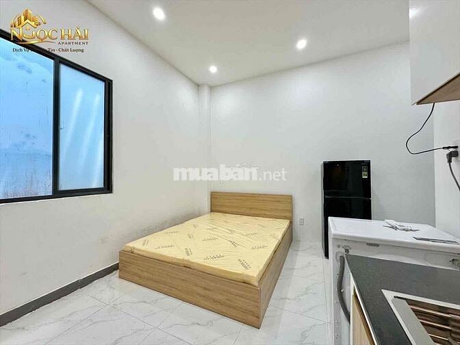 STUDIO CỬA SỔ TRỜI FULL NT-MÁY GIẶT RIÊNG NGAY CV LÀNG HOA_QUANG TRUNG