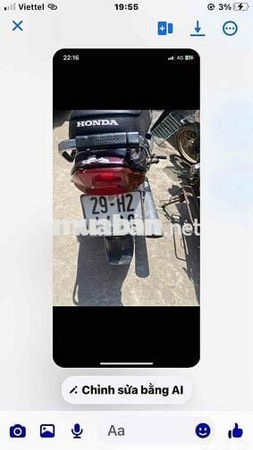 Honda Dream 2023 màu Đỏ Việt Nam