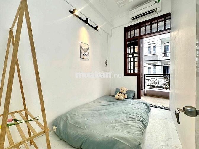 CHO THUÊ CĂN HỘ 2PN + 1 PK THOÁNG MÁT NGAY CHỢ HẠNH THÔNG TÂY