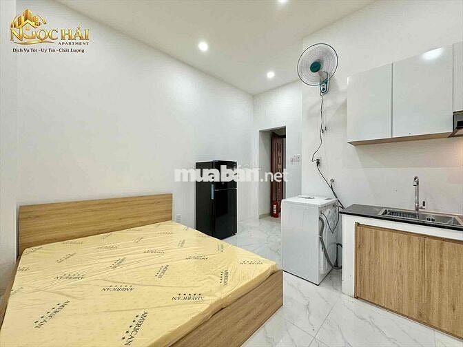 STUDIO CỬA SỔ TRỜI FULL NT-MÁY GIẶT RIÊNG NGAY CV LÀNG HOA_QUANG TRUNG