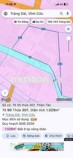BÁN ĐẤT CHÍNH CHỦ GIÁ CHỈ 450 TRIỆU – ĐƯỜNG XE HƠI TỚI ĐẤT