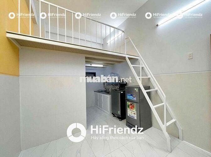NHÀ MỚI XÂY GIÁ RẺ  GÁC CAO FULL NT GẦN ĐẦM SEN ĐẠI HỌC VĂN HIẾN