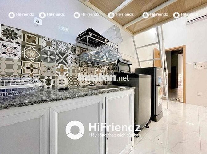 NHÀ MỚI XÂY GIÁ RẺ  GÁC CAO FULL NT GẦN ĐẦM SEN ĐẠI HỌC VĂN HIẾN