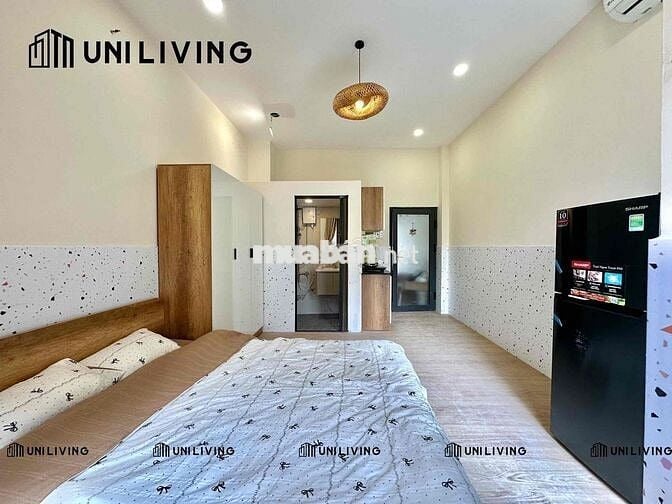 PHÒNG STUDIO RỘNG 35M2 - BAN CÔNG THOÁNG - FULL NỘI THẤT