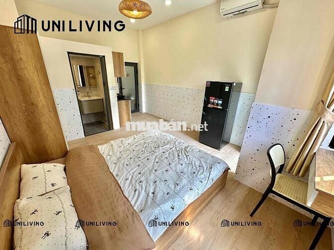 PHÒNG STUDIO RỘNG 35M2 - BAN CÔNG THOÁNG - FULL NỘI THẤT