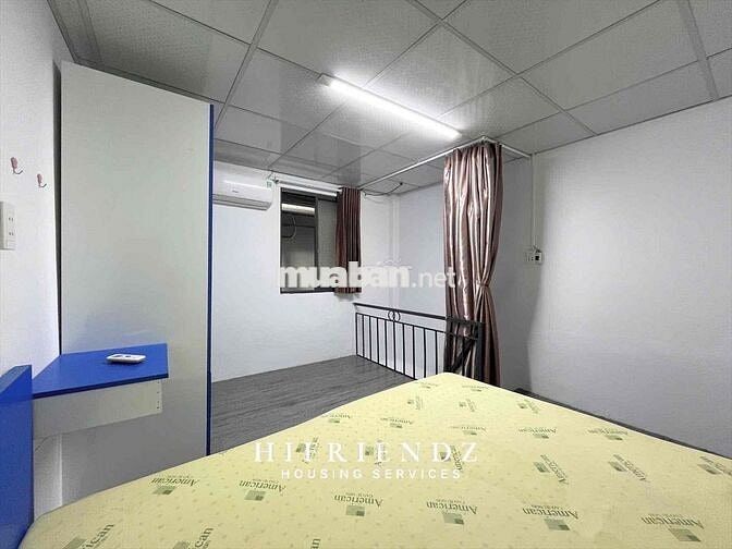 Trọ có gác ở Trệt giá rẻ Full nội thất gần KCX, Lotte | Rộng | Q7