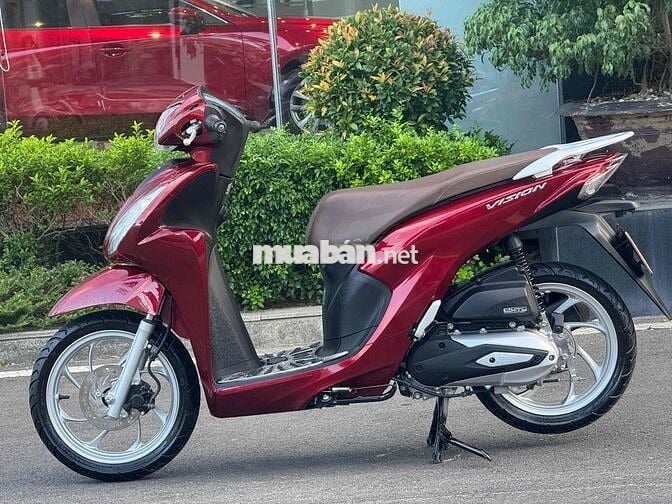 Honda Vision 2023 Khóa Smartkey màu Đỏ