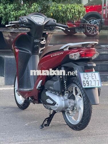Honda Vision 2023 Khóa Smartkey màu Đỏ