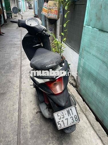 Piaggio Liberty Trắng đề sẹc sec ko nổ