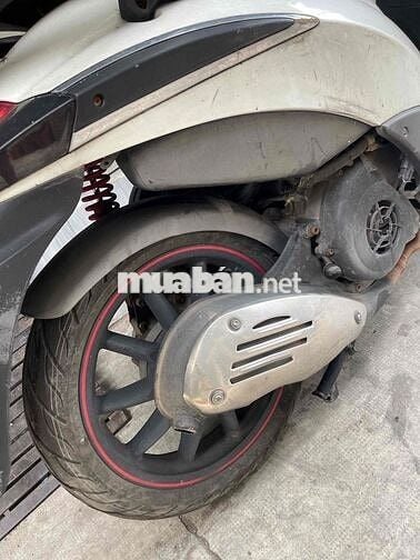Piaggio Liberty Trắng đề sẹc sec ko nổ