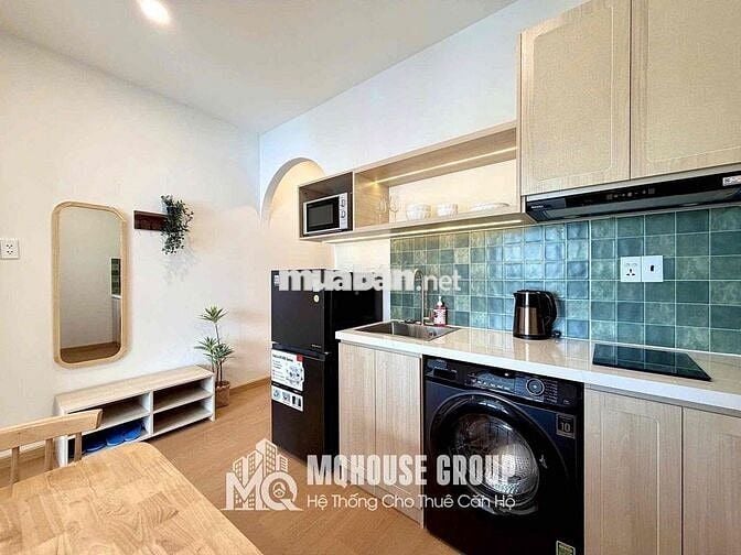 Căn hộ 1PN full nội thất máy giặt riêng ban công Lý Thường Kiệt Quận10