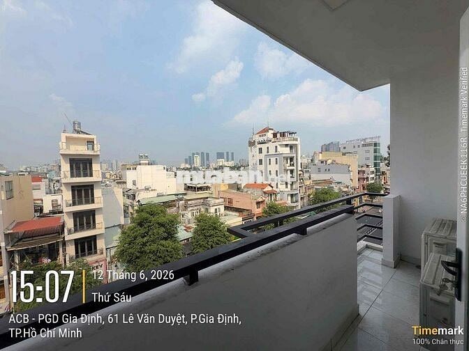 Phòng 60m2 tách bếp có ban công BT