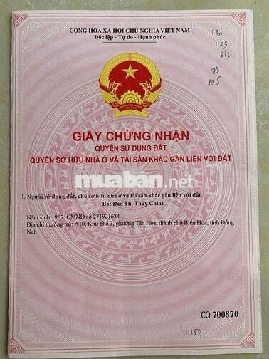 BÁN 2 LÔ CHÍNH CHỦ SIÊU ĐẸP GIÁ MỀM :