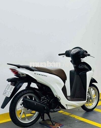 Honda Vision 110 2024 Trắng đen Tự động