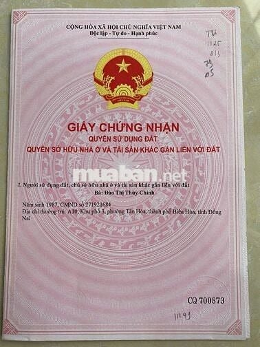 BÁN 2 LÔ CHÍNH CHỦ SIÊU ĐẸP GIÁ MỀM :