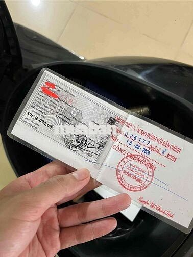 giấy tờ photo Vision 2024 Đen 15.000 km