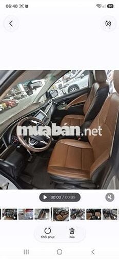 Toyota Innova 2.0G AT 2019 Bạc Tự động