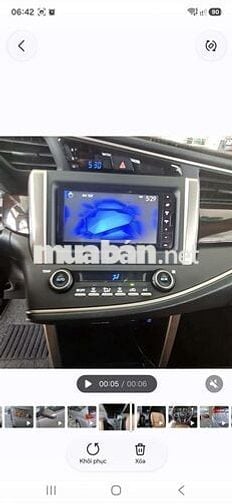 Toyota Innova 2.0G AT 2019 Bạc Tự động