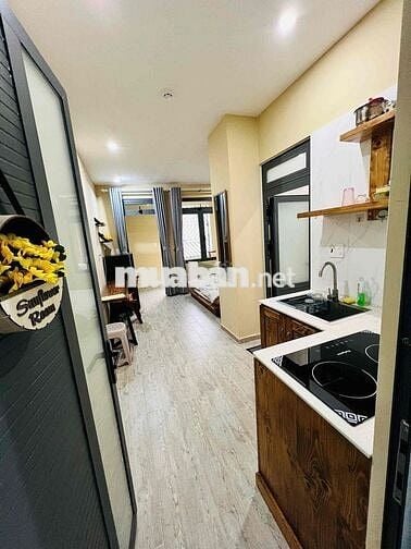 CHO THUÊ CĂN HỘ STUDIO FULL NỘI THẤT NGÃ 5 ĐẠI HỌC GIÁ 4,5 TRIỆU/THÁNG