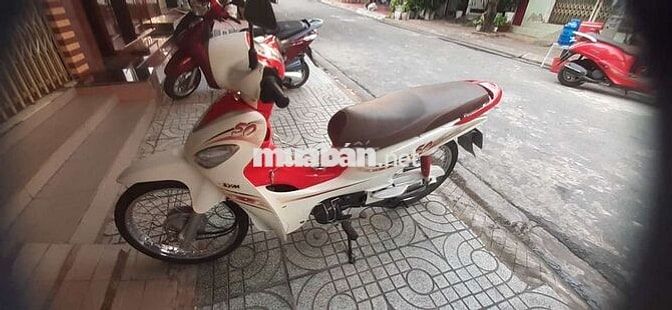 SYM Angela 50 Trắng đỏ