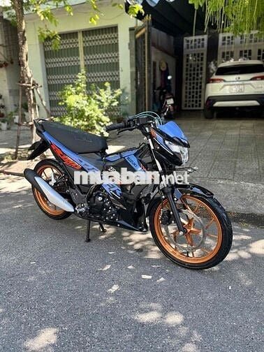 Suzuki Raider Đen, Xanh, Cam