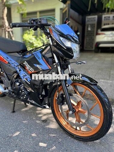 Suzuki Raider Đen, Xanh, Cam