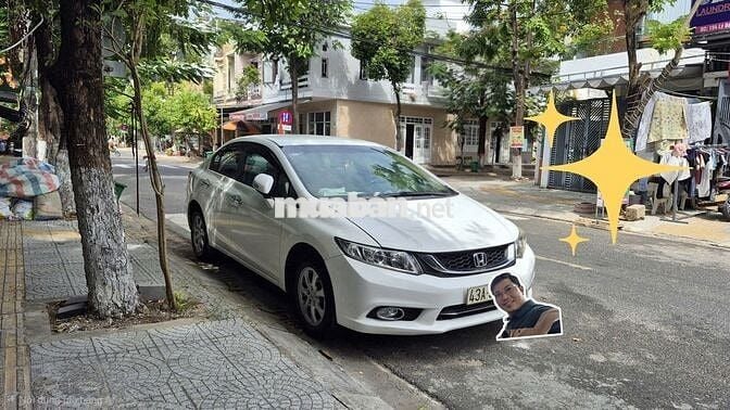 Honda Civic 2016 Tự động Trắng 94.000 km