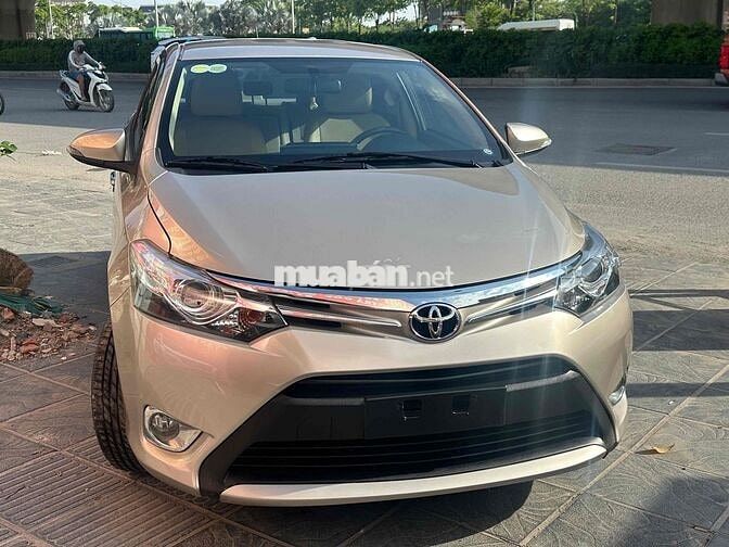Toyota Vios G 2017 Tự động Vàng cát 110000 km