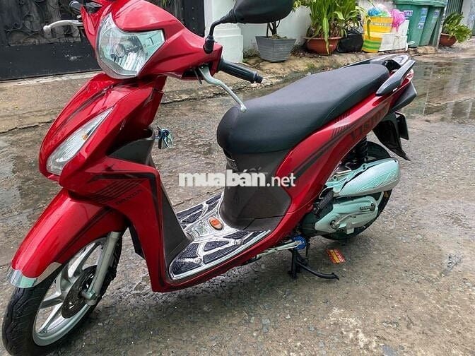 Honda Vision 2025 Cao Cấp màu Đỏ