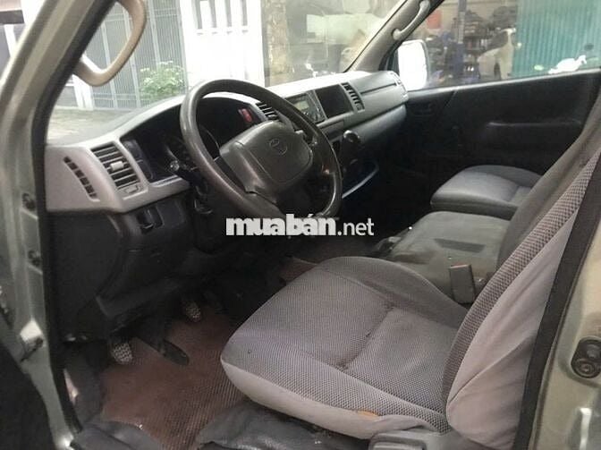 Toyota Hiace 2008 3 chỗ máy dầu