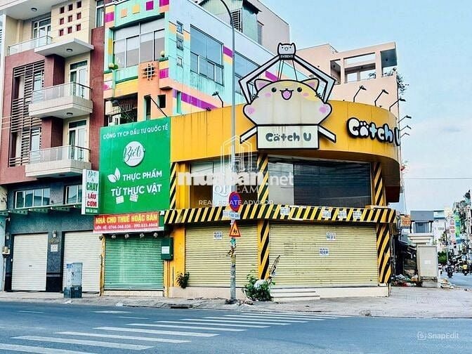 GÓC 2 MẶT TIỀN NGUYỄN THỊ NHỎ , QUẬN 5 - 7,5x20m - 2 TẦNG SUỐT ĐẸP