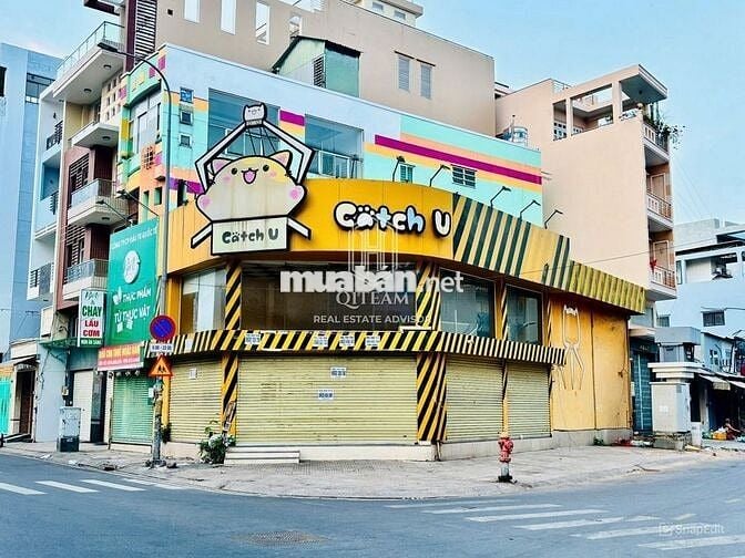 GÓC 2 MẶT TIỀN NGUYỄN THỊ NHỎ , QUẬN 5 - 7,5x20m - 2 TẦNG SUỐT ĐẸP