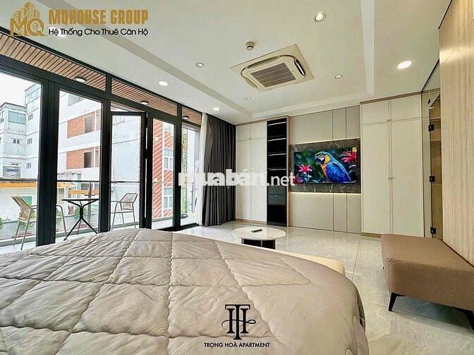 🏡Căn Hộ Cao Cấp 1PN Full Nội Thất - Ban Công Thoáng - Nhà Xây Mới 100