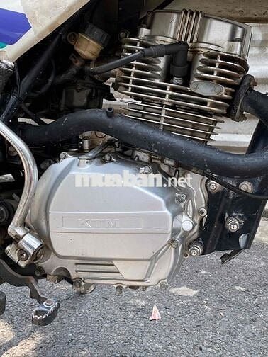 KTM Cào cào 150 Trắng, Xanh 5 số