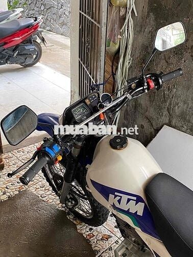 KTM Cào cào 150 Trắng, Xanh 5 số