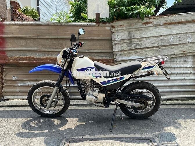 KTM Cào cào 150 Trắng, Xanh 5 số