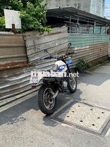 KTM Cào cào 150 Trắng, Xanh 5 số
