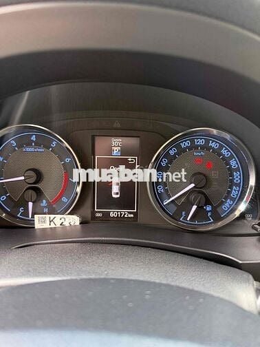 Toyota Altis 1.8 G 2016 Bạc 60.000km Cọp chuẩn km