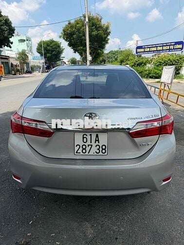Toyota Altis 1.8 G 2016 Bạc 60.000km Cọp chuẩn km