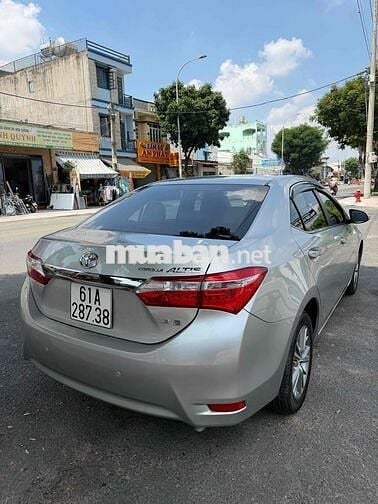 Toyota Altis 1.8 G 2016 Bạc 60.000km Cọp chuẩn km