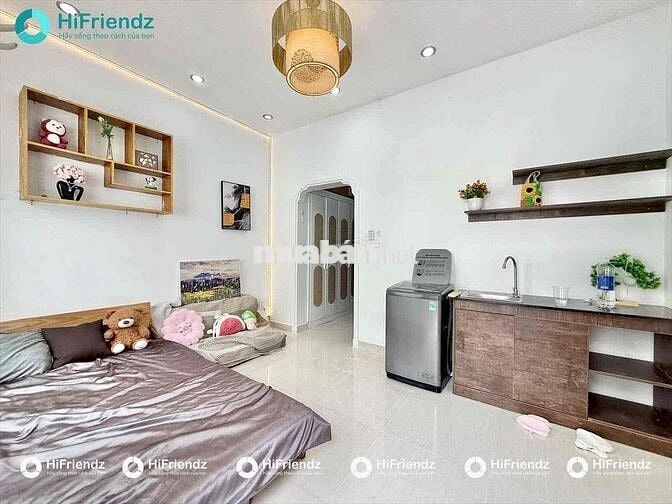 CHO THUÊ PHÒNG TRỌ STUDIO BAN CÔNG - NGAY CẦU VƯỢT HOÀNG HOA THÁM