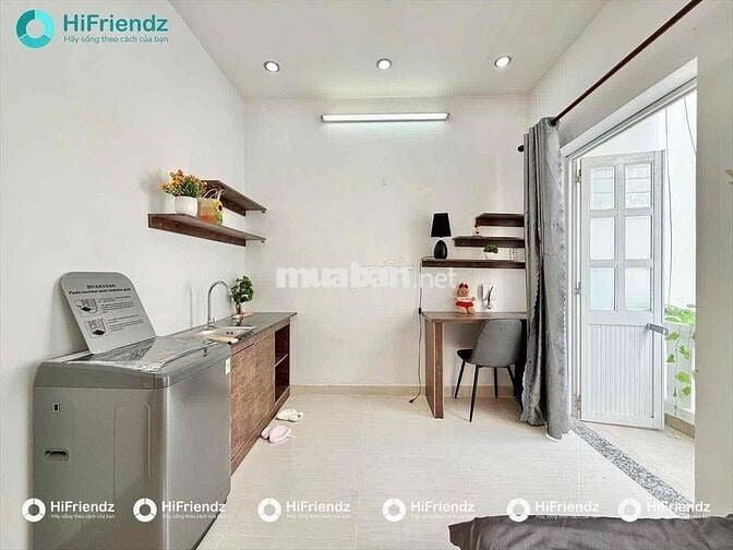 CHO THUÊ PHÒNG TRỌ STUDIO BAN CÔNG - NGAY CẦU VƯỢT HOÀNG HOA THÁM