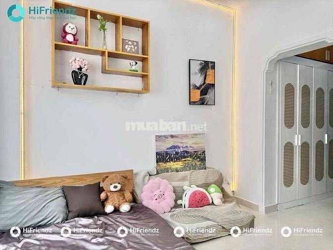 CHO THUÊ PHÒNG TRỌ STUDIO BAN CÔNG - NGAY CẦU VƯỢT HOÀNG HOA THÁM