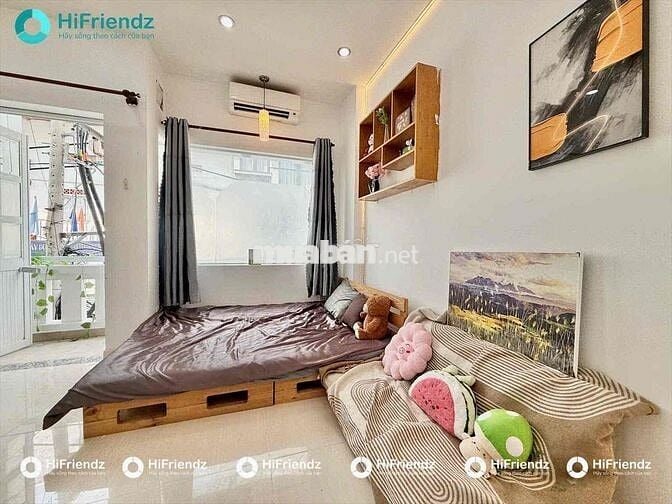 CHO THUÊ PHÒNG TRỌ STUDIO BAN CÔNG - NGAY CẦU VƯỢT HOÀNG HOA THÁM
