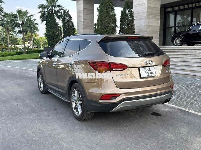 Hyundai Santafe 2016 Full Dầu 2.2L 4 bánh Nâu