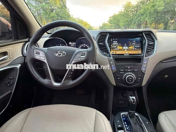 Hyundai Santafe 2016 Full Dầu 2.2L 4 bánh Nâu