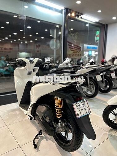 SH125ABS2020 Trắng đen sporty kèm biển đẹp 412.12
