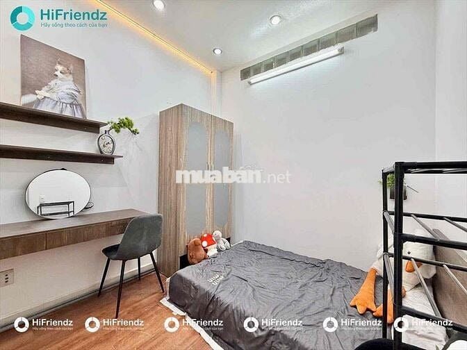 CHO THUÊ PHÒNG TRỌ STUDIO MỚI - FULL NT NGAY CẦU VƯỢT HOÀNG HOA THÁM